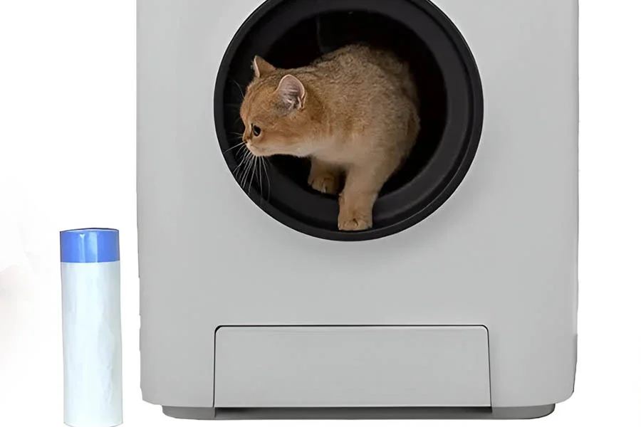 electronic kitty litter box