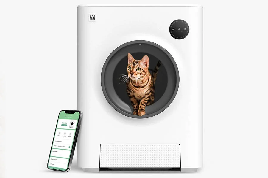electronic kitty litter box